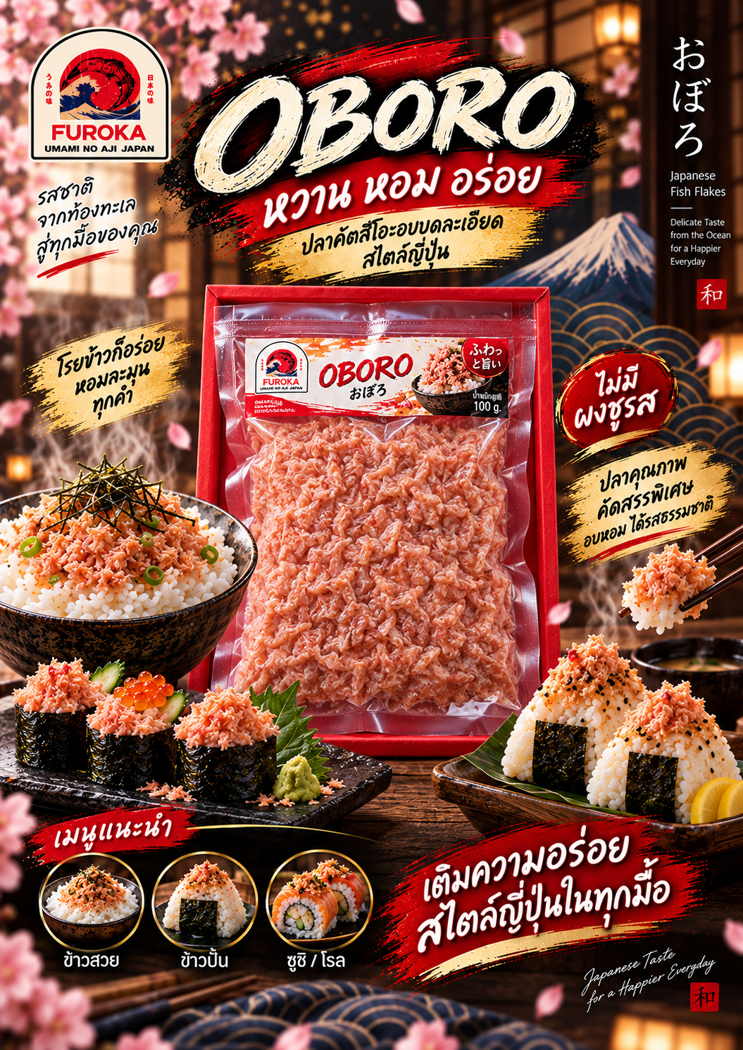 ภาพแนะนำสินค้า OBORO